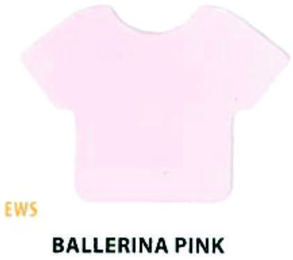 Siser HTV Vinyl  Easy Weed Stretch Ballerina Pink 12"x15" Sheet - VWST91-15X12SHT